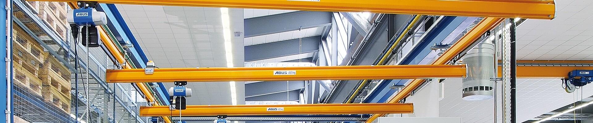 ABUS single girder suspension crane systems EHB