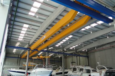 ABUS double girder overhead travelling crane 