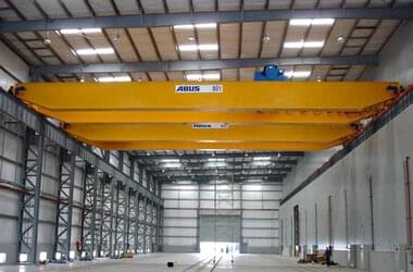 ABUS double girder overhead travelling cranes in the company Chart Industries Inc.