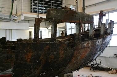 Old boats are restored by the Havbaade association in Denmark