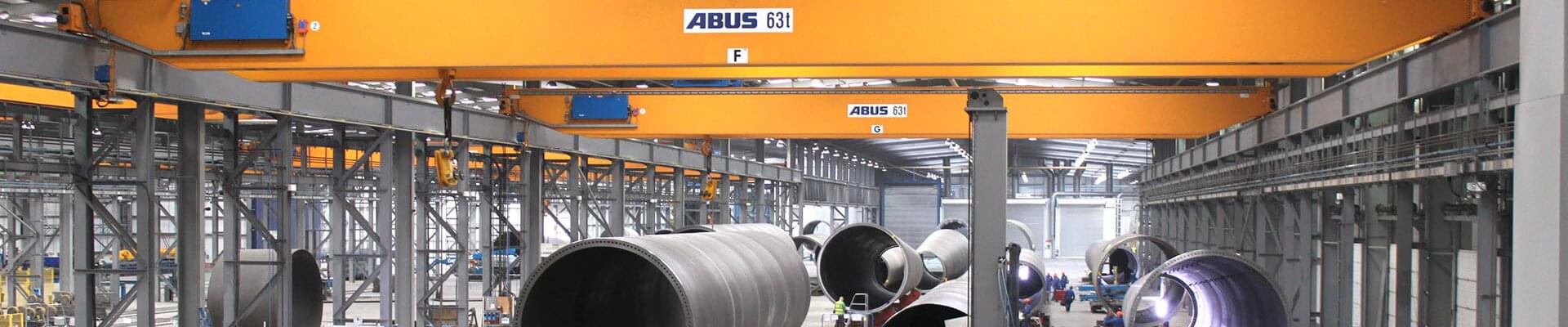 Supporting the energy transition with ABUS cranes in the UK