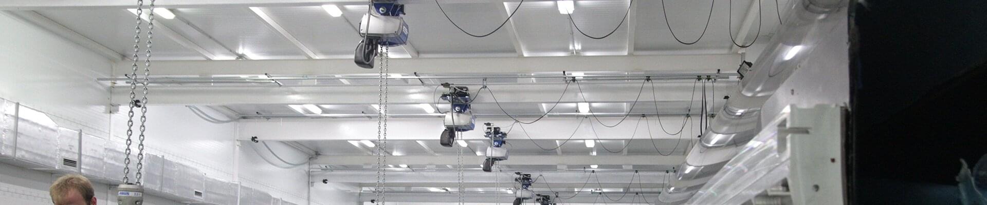 ABUS chain hoists for optimising the handling processes of the company FUTURE FIBRES
