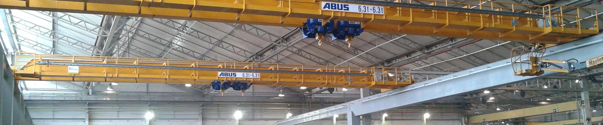 Optimisation of the process flow with ABUS cranes at Randon Implementos in Brazil