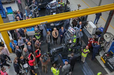 Guided tour of new plant with its ABUS cranes