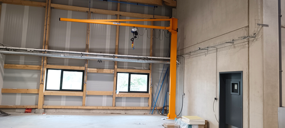 Kverneland relies on ABUS crane technology for production