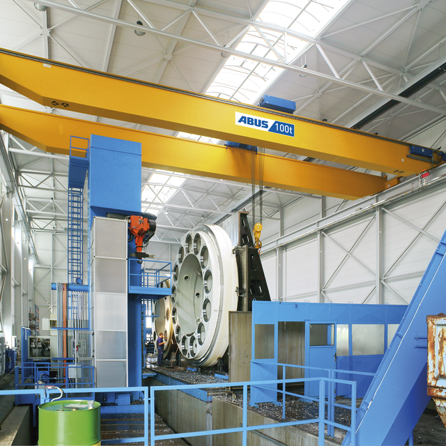 ABUS double girder overhead travelling crane 