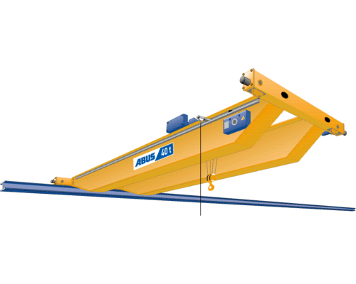 Figure ABUS 40 ton double girder overhead travelling crane (ZLK)