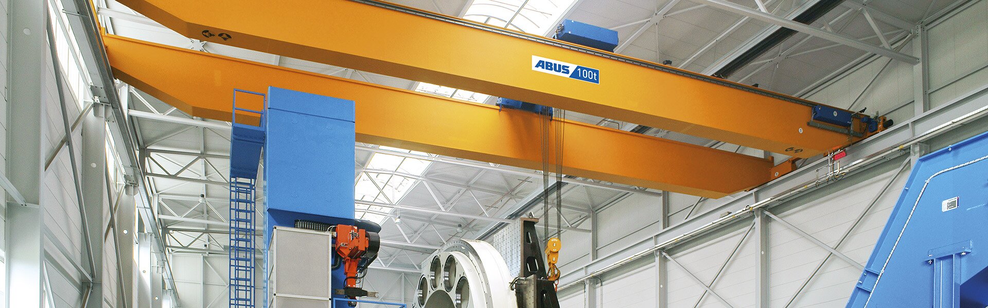 ABUS double girder overhead travelling crane