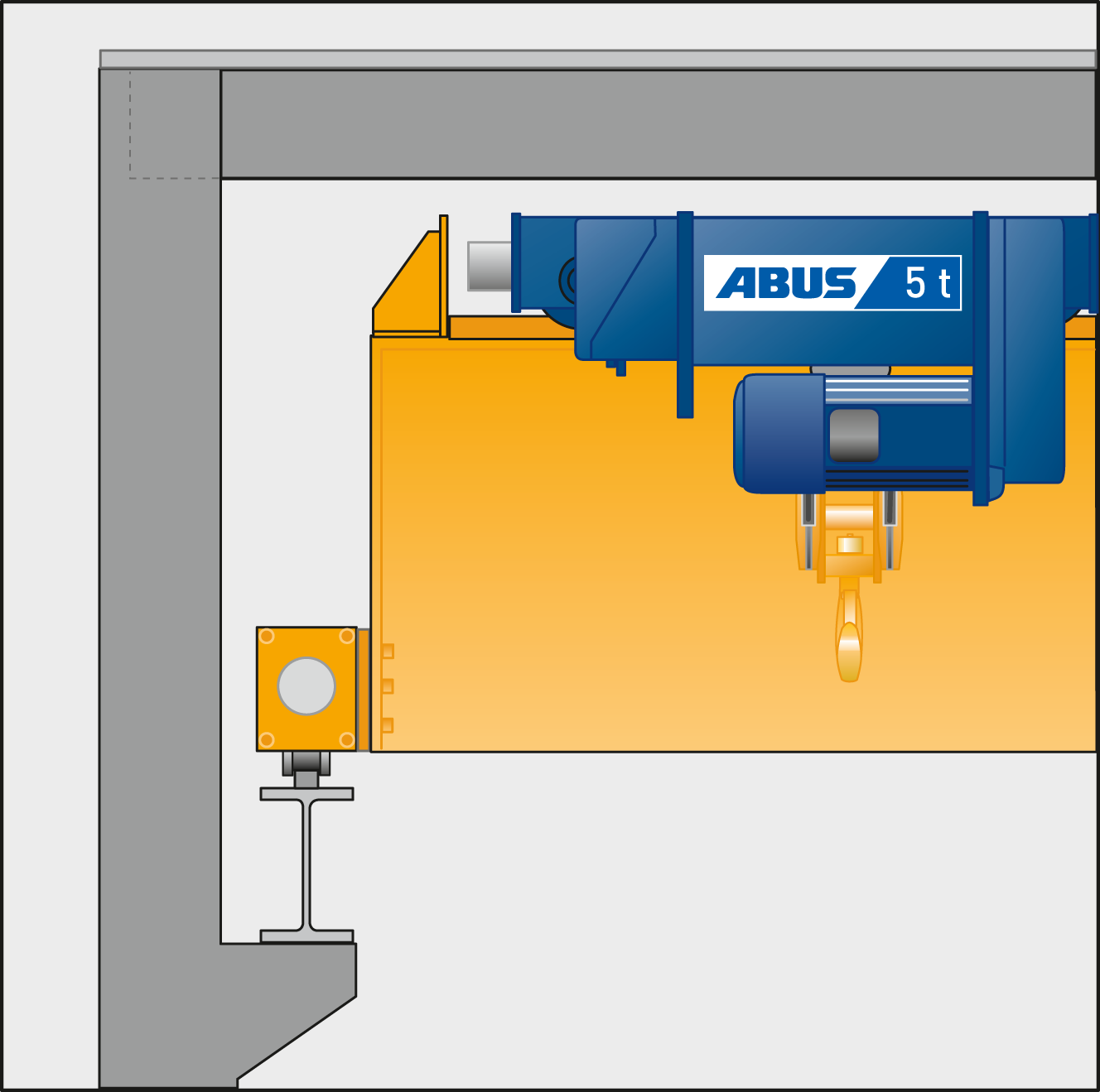 ELS series main beam connection variant 3