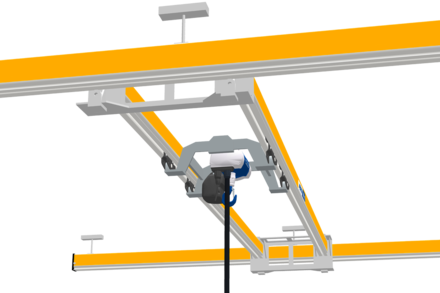 Figure ABUS double girder crane ZHB-X 