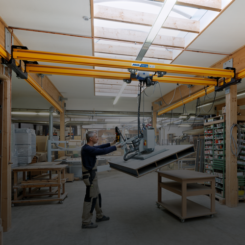 ABUS double girder crane ZHB-X in the company Ittermann in Winterberg