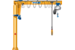 Figure ABUS column-mounted slewing crane VS